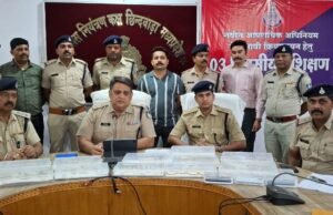 48.5 लाख रुपये मूल्य की चोरी की संपत्ति बरामद, 6 आरोपी गिरफ्तार